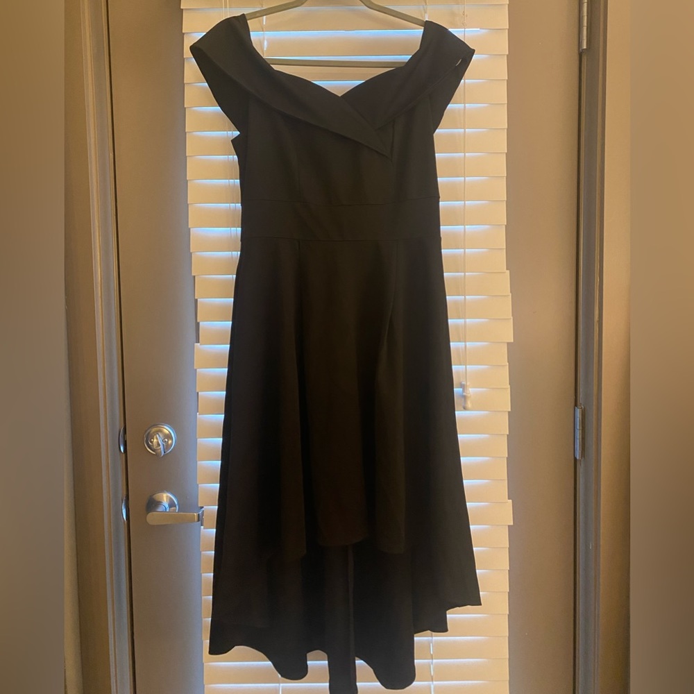 Black skater dress size L